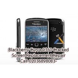 Blackberry Curve 9360 Cracked Screen Replacement Repair